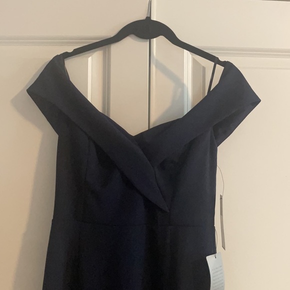 Lulus Song of love off the shoulder Maxi dress NWT - Picture 9 of 9